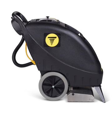 Marathon SE 900 9‑Gallon Commercial Carpet Extractor Cleaner – 18″ Fixed Vacuum Shoe, 1300 RPM Chevron Brush, 3‑Stage Vacuum Motor, Polyethylene Body, Fast Drying